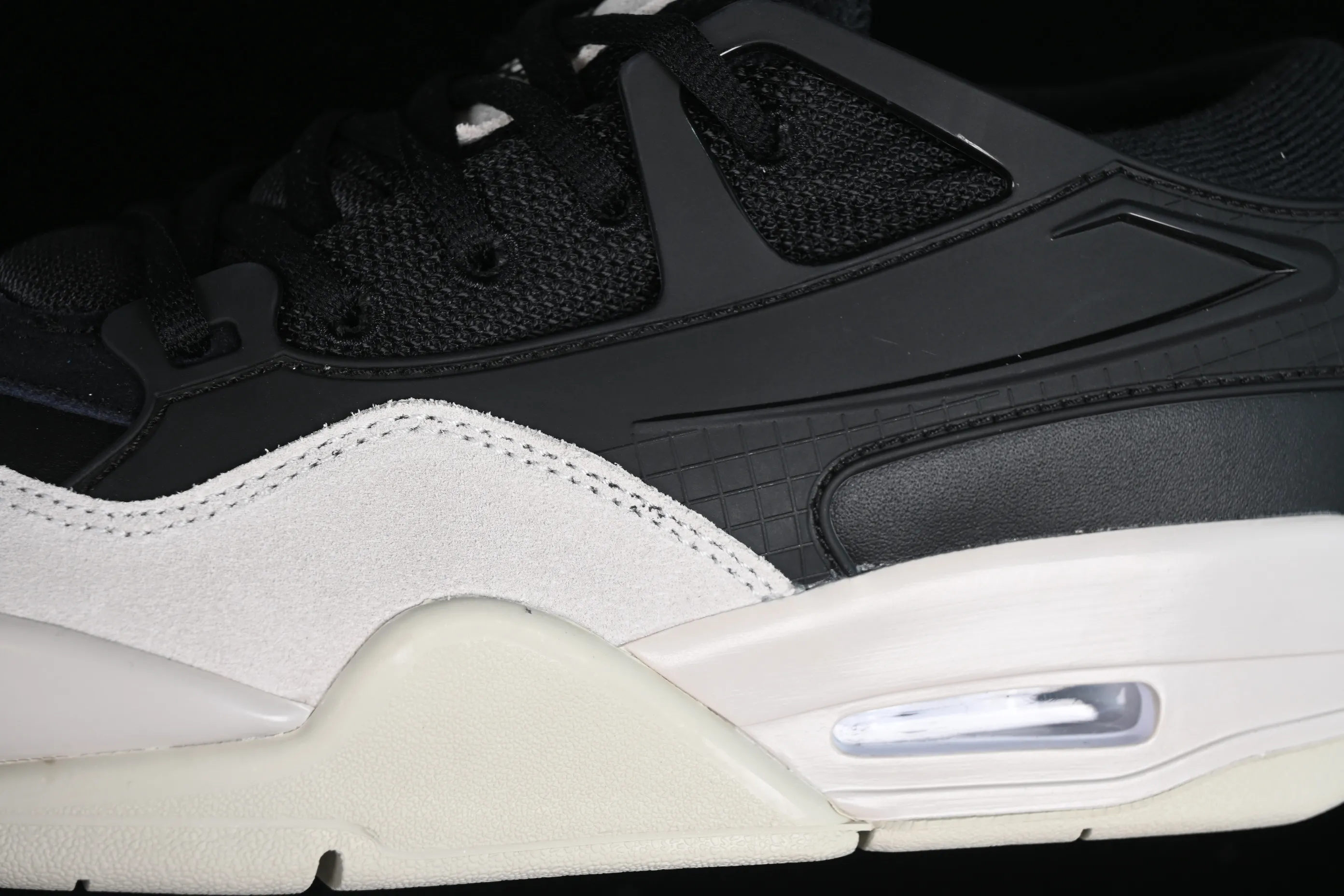 All categories Air Jordan Jordan series basketball shoes Air Jordan 4 Air Jordan 4 "Remastered" AJ4 Joe 4 remake black and white FQ7939-001